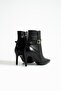 Women's Genuine Leather Boots Black - 3