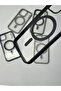 Transparent Natural/Black Titanium Border Case For iPhone 15 Pro - 4