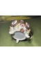 Damla Enamel Decorated Porcelain Sauce Bowl Measures 13.5 Cm, 10 Cm, and 7.5 Cm. - 8