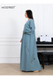Barbie Crepe Embroidery Abaya - 2