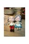 Handmade Cotton Crochet Grandpa and Grandma Doll Set – Amigurumi Grandparents Soft Toy Gift for Kids - 2