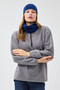 100% Micro Polar Flexible Multifunctional Neck Collar + Headband Women's Winter Set - 7