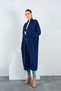 Th2310006 - Open Front Shawl Collar Cardigan