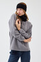 100% Micro Polar Flexible Multifunctional Neck Collar + Headband Women's Winter Set - 7