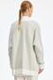 Sim Ip Detailed Knitwear Cardigan Ecru-Silver - 4