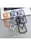 Latest Design Shockproof Acrylic Back Cover Magnetic Wireless Charging Phone Case with Stand for iPh - 6