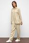 Snap Closure Casual Soft Denim Two-Piece Set Stone 9378-Tk - 5