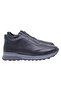 Men's Black Casual Genuine Leather Shoes - 2