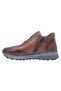Men's Brown Casual Genuine Leather Shoes - 3