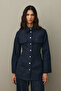 Pensli Denim Shirt Navy Blue - 2