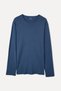 Men's Anthracite Crew Neck Long Sleeve T-Shirt
