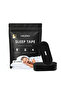 Mouth Tape for Sleeping – 30 Sleep Strips, Hypoallergenic Snore Reducing & Anti-Snoring Aid, Black