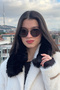 Women's Black Plush Fur Neck Collar |   Premium Winter Neck Warmer with Magnet - 2