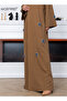 Melange Embroidery Abaya - 3