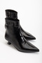 Heeled Boots Pointed Toe 3 cm