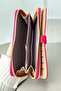 Dark Pink Color Leather Women Wallet - 3