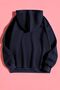 Heart Printed Unisex Oversize Sweatshirt - 2