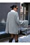 Oversize Sweater with Foldable Sleeves - 7