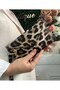Leopar desen çok işlevli cüzdan