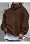 Unisex Pew Pew Caricature Printed Design Oversize Sweatshirt - 2