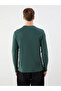 Lcwaikiki Classic Green Crew Neck Long Sleeve Printed Men's Sweatshirt - 4