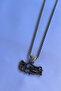 Ataturk Signed Turkey Map Handcrafted Stainless Steel Chain Men's Necklace - 5