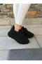 Women's Patterned Stone Detailed High-Sole Walking Shoes - 3