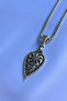 Viking Kolovrat Shield Handcrafted Stainless Steel Chain Men's Necklace - 3