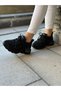Women's Patterned Stone Detailed High-Sole Walking Shoes - 5