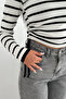 Women's Lycra Striped Blouse – Flexible & Everyday Elegance - 4