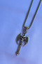 War Axe Handcrafted Stainless Steel Chain Men's Necklace - 5