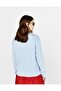 Women’s Light Blue Sweatshirt – “West Colorado Mountains” Graphic Crewneck Pullover - 6
