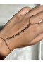 Women's Silver Color Heart Model Şahmeran - 3