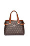 Printed Hanging Bag - 172 Brown - 2