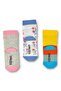 Snoopy Licensed Girls' 3 Pairs of Socks 21603 - 2