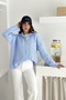 Oversize Hair Braided Half Zipper Knitwear Sweater Aw25Kz0052 - 5