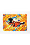 Son Goku Anime Design Fleece TV Blanket Soft Polar Blanket - 5