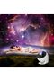 Fussion Planetarium Projector for Bedroom, 12-in-1 Star & Nebula Galaxy Light - White - 8
