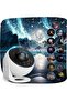 Fussion Planetarium Projector for Bedroom, 12-in-1 Star & Nebula Galaxy Light - White