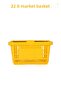 22 Liter 2-Piece Grocery Basket, Shopping Basket, Grocery Basket with Handle - 7