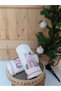 Cotton 2-Piece Cute & Modern Embroidered Gift Towel Set - 4