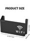 White Plexiglass Wifi Box Wall Hanging Insurance and Modem Storage Box 25X15X6 cm - 2