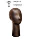 (1 Piece) Black Color Polyester Head Mannequin Accessory Mannequin Hat Mannequin Wig Mannequin - 6