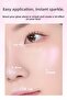 Two-Color, Heart-Shaped Design, Intense Sparkle Highlighter Heart Pocketbeam (02 Cool Lighting) - 4