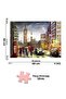 3 Pcs 1000 Piece Puzzle - London and the Tower of London Monuments and Amsterdam - 2