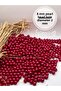 خرز لؤلؤ بلاستيكي عالي الجودة مقاس 8 مم (50 جرام - 200 قطعة) خرز إكسسوارات حقائب المجوهرات