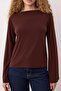 Brown Relaxed/Comfortable Fit Spanish Sleeve Flexible Knitted Blouse Twoaw25Bz00203 - 3