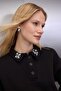 Siyah Yakası Taş Detaylı Oversize/Geniş Kalıp Örme Sweatshirt TWOAW26SW00121 - 2