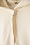 Taş Kalın İçi Polarlı Yarım Pat Fermuarlı Oversize Kapüşonlu Örme Sweatshirt TWOAW26SW00060 - 6