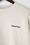 Teen Taş Regular Dantel Detaylı Slogan Nakışlı Kalın İçi Polarlı Örme Sweatshirt TWOAW26SW00153 - 7